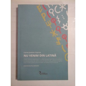 NU VENIM DIN LATINA - CARME JIMENEZ HUERTAS